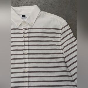 Topman Long Sleeve Button Down Shirt, XS